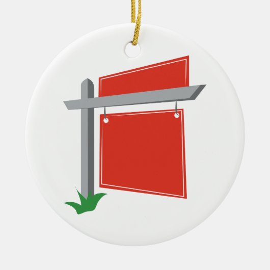 サインポスト セラミックオーナメント (正面)