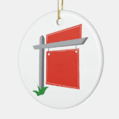 サインポスト セラミックオーナメント (左)