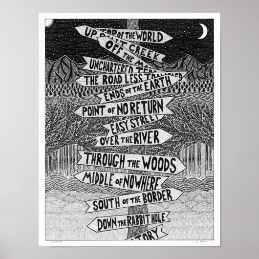 サインポスト#2 ポスター (正面)