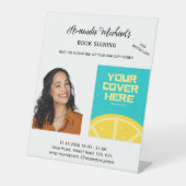 サイン会 著者 作家 新刊発売 ベストセラー 台座サイン (正面)