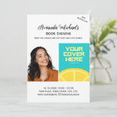 サイン会 著者 作家 新刊発売 ベストセラー 招待状 (スタンド正面)