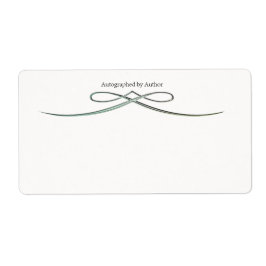 サイン作家蔵書票 ラベル