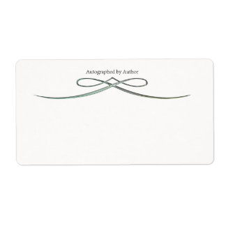 サイン作家蔵書票 ラベル