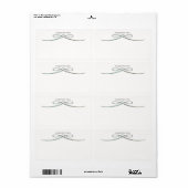 サイン作家蔵書票 ラベル (フルシート)