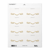 サイン作家蔵書票 ラベル (フルシート)