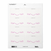 サイン作家蔵書票 ラベル (フルシート)