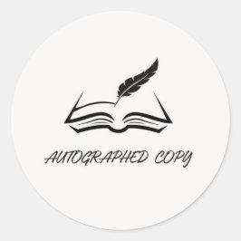 サイン入りコピーシール ラウンドシール