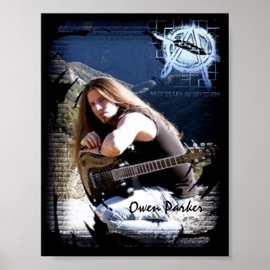 サイン入り天秤座ポスター ポスター (正面)