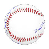 サイン入り野球 野球ボール (正面左)