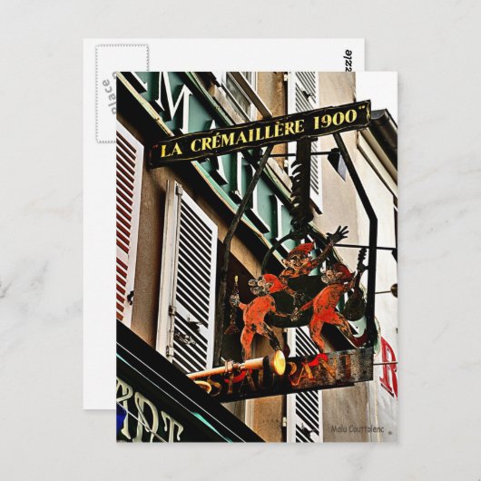 サイン14 ポストカード (正面/裏面)