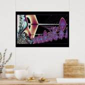 サイン2の山 ポスター (キッチン)