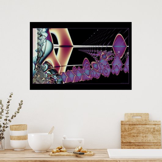 サイン2の山 ポスター (キッチン)