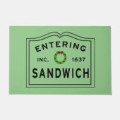 サイン・クリスマスに入る ドアマット (正面)