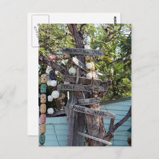 サイン ポストカード (正面/裏面)