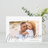 サイン | Merry Christmas Photo シーズンカード (スタンド正面)