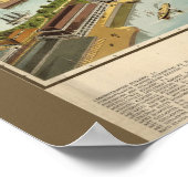 – サイ数々のズ/バードアイの視点シカゴ世界博覧会1893 ポスター (角)