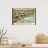 – サイ数々のズ/バードアイの視点シカゴ世界博覧会1893 ポスター (キッチン)