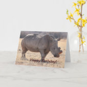 サイ カード (黄色い花)