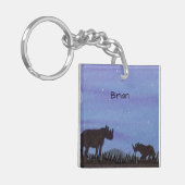 サイ キーホルダー (正面左)