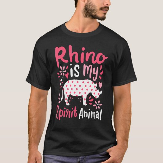 サイ・サイ霊動物 Tシャツ (正面)
