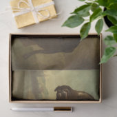 サイ（サイ）（野生動物）(J.B. Oudry) 薄葉紙 (ギフト)