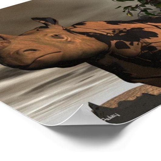 サイ ポスター (角)