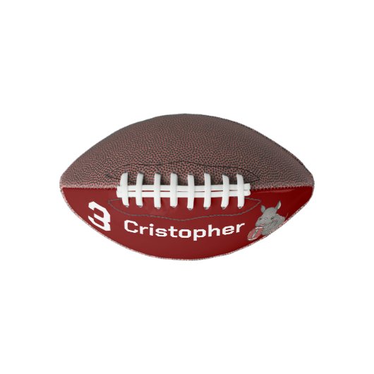 サイ　子供用　ミニ　アメリカンフットボール アメリカンフットボール (正面)