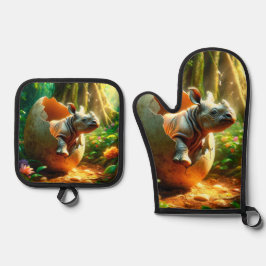 サイ 鍋つかみ&鍋敷きセット