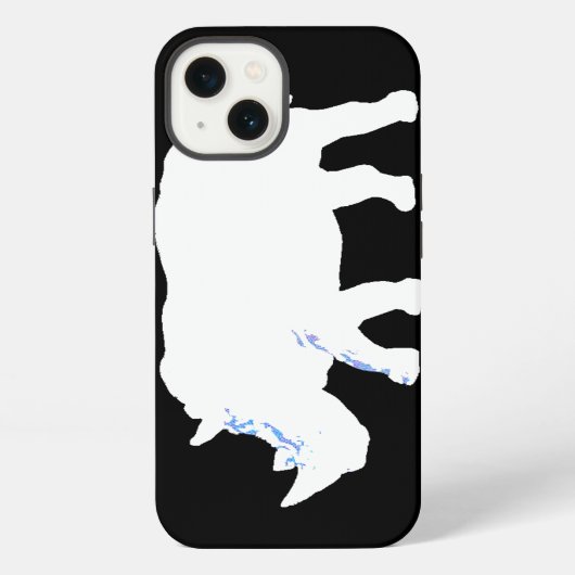 サイ iPhoneケース (裏面)