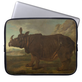 サイ（Rhino）（野生動物）（ジャン＝バティスト・ウードリー） ラップトップスリーブ