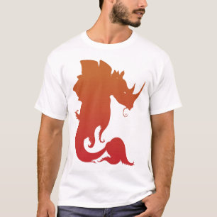 サイStego魚はティーにのせます(火) Tシャツ