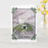 サウィン古代の古墳カード カード (黄色い花)