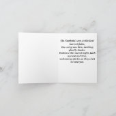 サウィン グリーティング カード (内部)