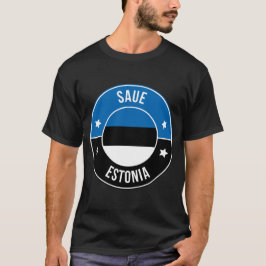 サウエ エストニアの街 Tシャツ