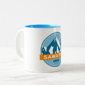 サウォッチレンジコロラド ツートーンマグカップ (正面左)