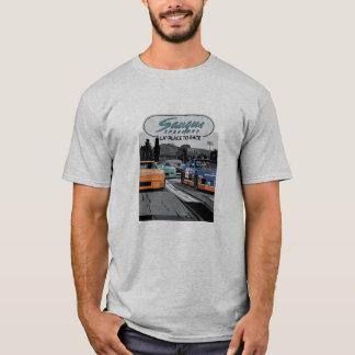 サウガススピードウェイ ヴィンテージ レースカー Tシャツ