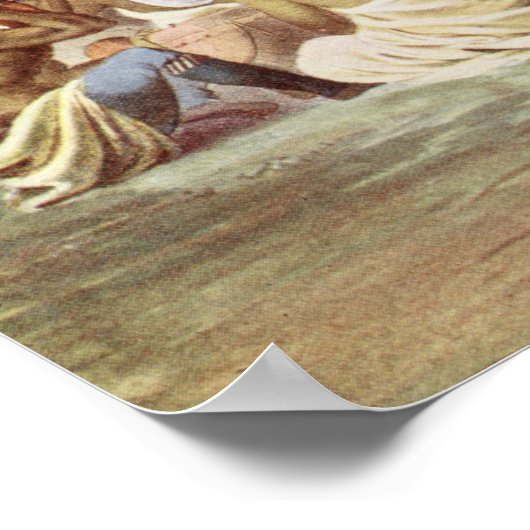 サウクとキツネの戦争ダンス ポスター (角)