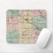 サウク郡とキルボーン市の地図 マウスパッド (マウス)