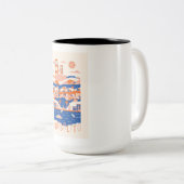 サウサリトコーヒーマグ ツートーンマグカップ (正面右)