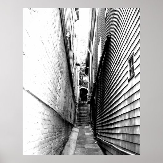 サウサリートの路地 ポスター (正面)