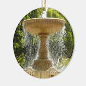 サウサリート噴水カリフォルニア旅行写真 セラミックオーナメント (左)