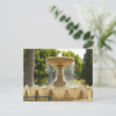 サウサリート噴水カリフォルニア旅行写真 ポストカード (スタンド正面)