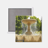 サウサリート噴水カリフォルニア旅行写真 マグネット (正面/裏面)