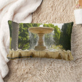 サウサリート噴水カリフォルニア旅行写真 ランバークッション (ブランケット)