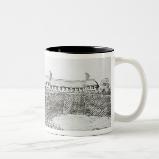 サウサンプトンの家の2つの電池 ツートーンマグカップ (右)