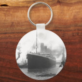 サウサンプトンの波止場でタイタニック キーホルダー (正面)