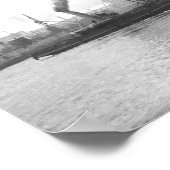 サウサンプトンの波止場でタイタニック ポスター (角)