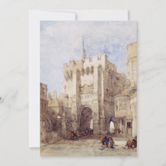 サウサンプトンシティのバージェートゲートハウス 招待状 (正面)