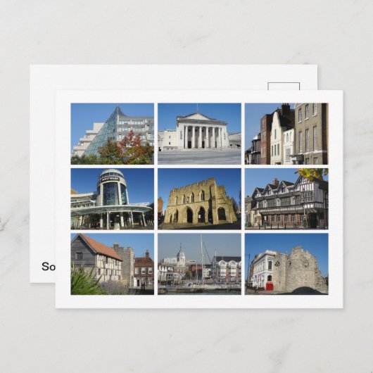 サウサンプトン ポストカード (正面/裏面)