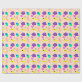 サウザベンのスローバック！幾何学模様1 ラッピングペーパー (フラット)